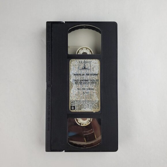 Riders Of The Storm VHS Tape 1988 - Original Release Dennis Hopper - Picture 3 of 6